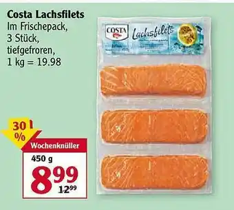 Globus Costa Lachsfilets Angebot