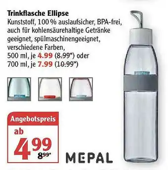 Globus Mepal Trinkflasche Angebot