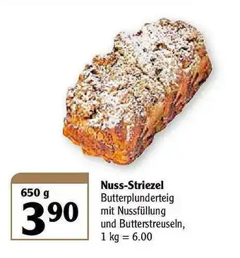 Globus Nuss-striezel Angebot