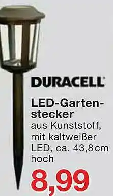 Jawoll Duracell Led-gartenstecker Angebot