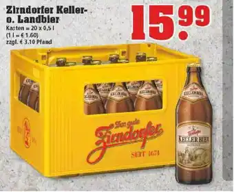 trinkgut Zirndorfer Keller- Oder Landbier Angebot