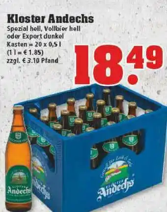 trinkgut Kloster Andechs Angebot