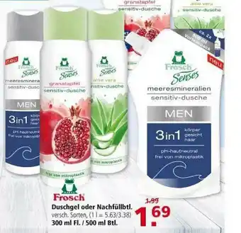 Multi Markt Frosch Duschgel Oder Nachfüllbtl Angebot