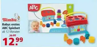 Multi Markt Simba Babys Erstes Abc Spielset Angebot