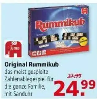 Multi Markt Original Rummikub Angebot