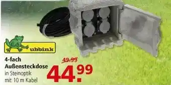 Multi Markt 4-fach Außensteckdose Angebot