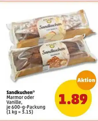 PENNY Sandkuchen Angebot