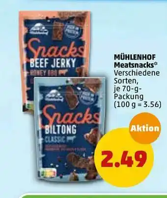 PENNY Mühlenhof Meatsnacks Angebot