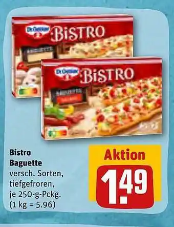 REWE Bistro baguette Angebot