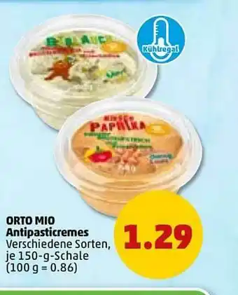 PENNY Orto Mio Antipasticremes Angebot