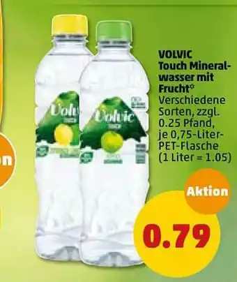 PENNY Volvic Touch Mineralwasser Mit Frucht Angebot