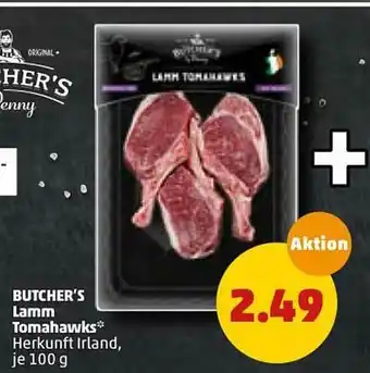 PENNY Butcher's Lamm Tomahawks Angebot