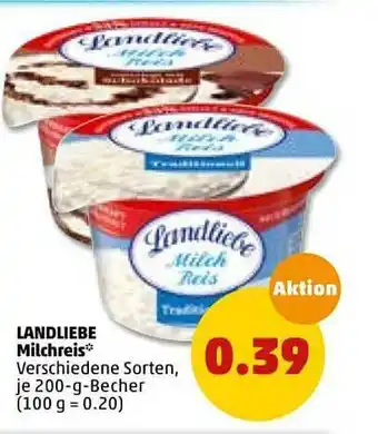 PENNY Landliebe Milchreis Angebot