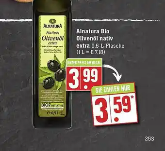 Scheck-in-Center Alnatura Bio Olivenöl Nativ Extra Angebot