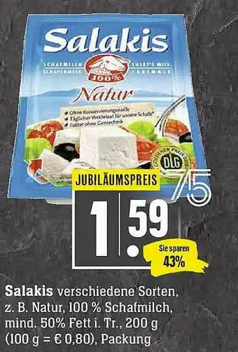 Scheck-in-Center Salakis Angebot