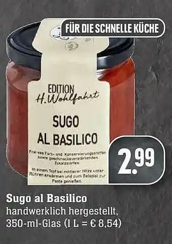 Scheck-in-Center Sugo Al Basilico Angebot