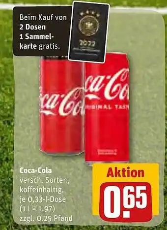 REWE Kaufpark Coca-cola Angebot