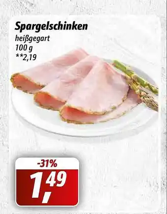 Simmel Spargelschinken Angebot