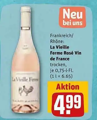 REWE Kaufpark La vieille ferme rosé vin de france Angebot