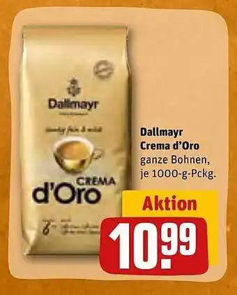 REWE Kaufpark Dallmayr crema d'oro Angebot