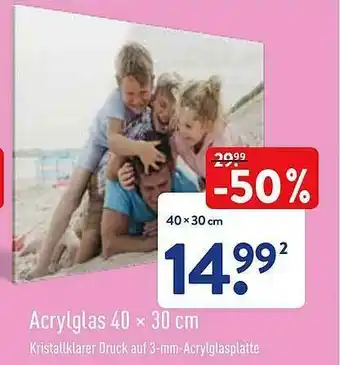 Aldi Nord Acrylglas 40x30 Cm Angebot