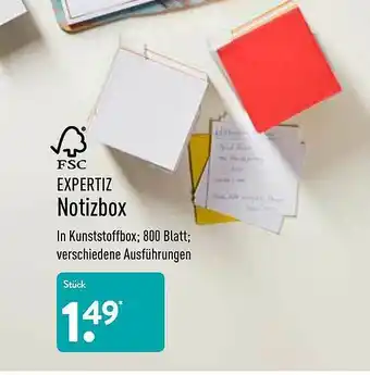 Aldi Nord Expertiz Notizbox Angebot