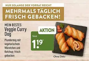 Aldi Nord Mein Bestes Veggie Curry Dog Angebot