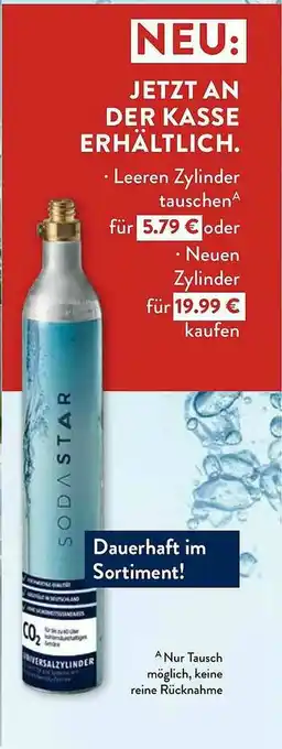 Aldi Nord Sodastar Leeren Zylinder Tauschen Oder Neuen Zylinder Angebot