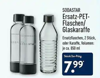 Aldi Nord Sodastar Ersatz-pet-flaschen Oder Glaskaraffe Angebot