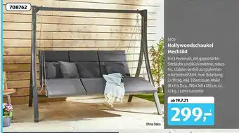 Aldi Süd Leco Hollywoodschaukel Mechtild Angebot