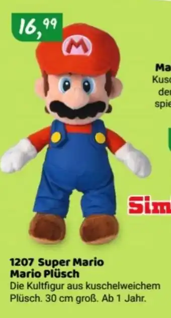 Idee+Spiel Simba Super Mario Plusch Angebot