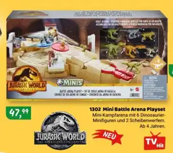 Idee+Spiel Jurassic World Mini Battle Arena Playset Angebot