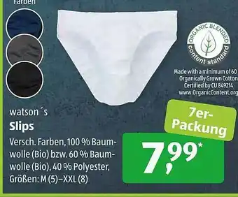 Aldi Süd Watson's Slips Angebot