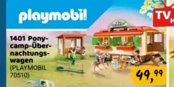 Idee+Spiel Playmobil Country Ponycamp-Ubernachtungswagen 70510 Angebot