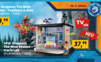 Idee+Spiel Playmobil Dragons The Nine Realms - Icaris Lab 71084 Angebot