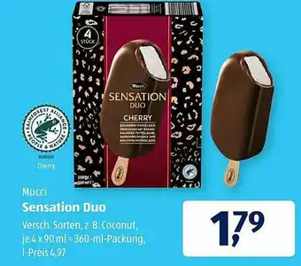 Aldi Süd Mucci Sensation Duo Angebot