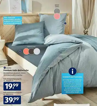 Aldi Süd Dormia Premium-satin-bettwäsche Angebot