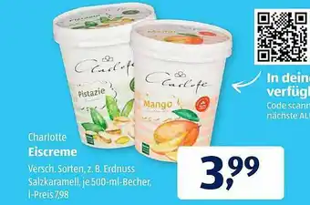 Aldi Süd Charlotte Eiscreme Angebot