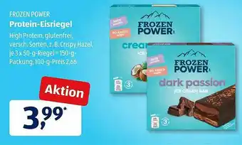 Aldi Süd Frozen Power Protein-eisriegel Angebot