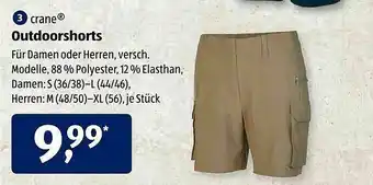 Aldi Süd Crane Outdoorshorts Angebot