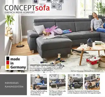 Trösser Conceptsofa Wohnlandschaft Foggia Angebot