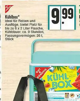 E-Center Gut & Günstig Kühlbox Angebot