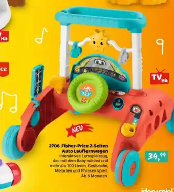 Idee+Spiel Fisher-Price 2-Seiten Auto Lauflernwagen Angebot