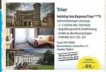 E-Center Trier Holiday Inn Express Trier Angebot