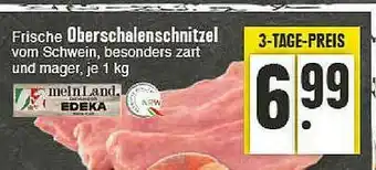 E-Center Frische Oberschalenschnitzel Angebot