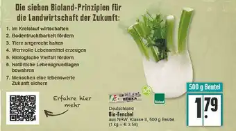 E-Center Bioland Deutschland Bio-fenchel Angebot