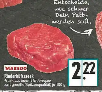 E-Center Maredo Rinderhüftsteak Angebot