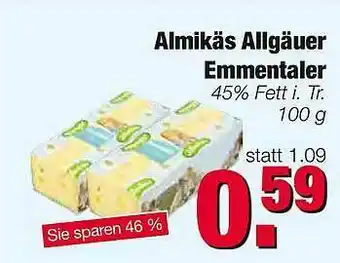 Edeka Scherer Almikäs Allgäuer Emmentaler Angebot