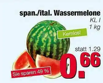 Edeka Scherer Wassermelone Angebot