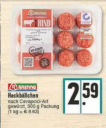 E-Center Rasting Hackbällchen Angebot